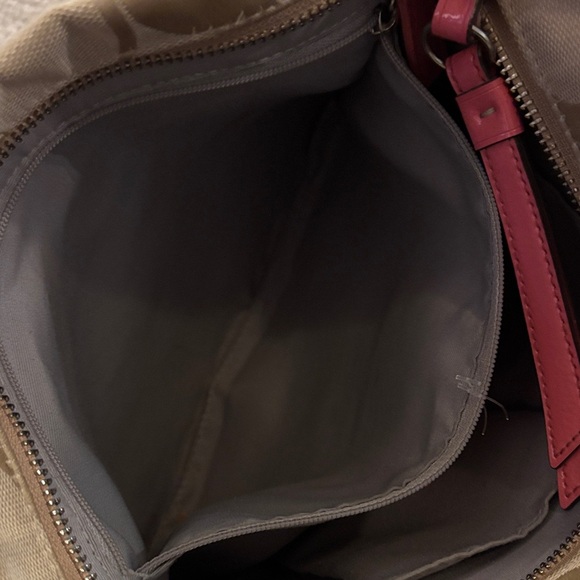 Coach Beige and pink Crossbody Bag - Picture 5 of 13